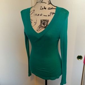 EUC Lightweight teal sweater
